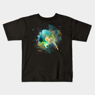 colored powder Kids T-Shirt